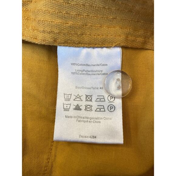 Baum Und Pferdgarten Women's 40 M/L Button Pleated Shorts No Belt Waist 29” - Picture 5 of 11